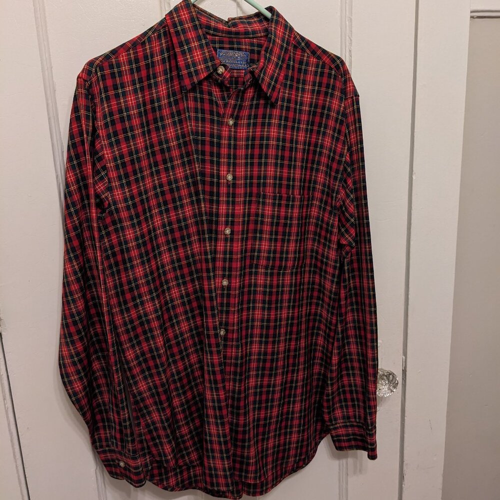 Pendleton 100% wool flannel